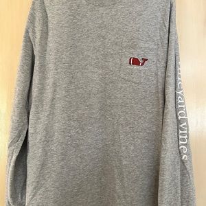 Vineyard Vines Boys XL Football Pocket L/S T-shirt